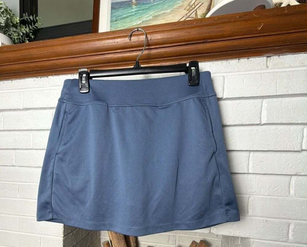 PGA Tour Airflux Blue Athletic Golf Skort Skirt Size Medium